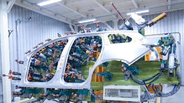 白車(chē)身側(cè)圍及車(chē)門(mén)激光焊接自動(dòng)化產(chǎn)線(xiàn)