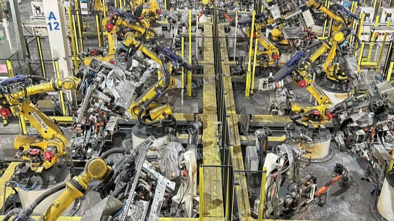 機(jī)艙生產(chǎn)線