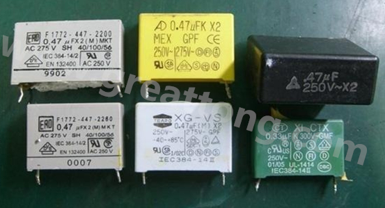 電源板PCBA加工-X電容(Cx，又稱為跨接線路濾波電容)