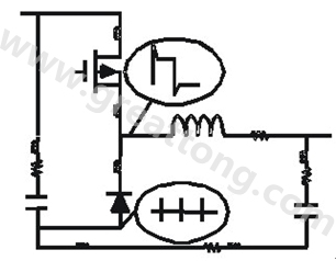 我們的設(shè)計(jì)范例顯示，有高達(dá)3A的電流必須從接地流回到源端(一個(gè)24V汽車電池或一個(gè)24V電源)。