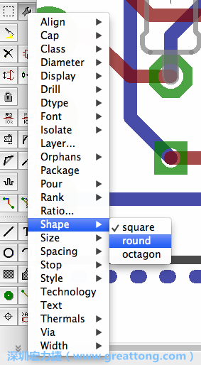 你可以在元件定位或是繪制完成之后，使用「變更/扳手（Change/wrench）」工具來改變元件里很許多多不同的性質(zhì)。