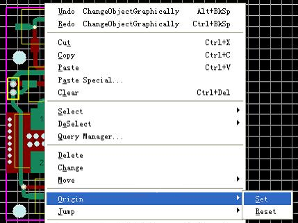 依次按“E、O、S”將原點(diǎn)設(shè)置到圖形的左下角